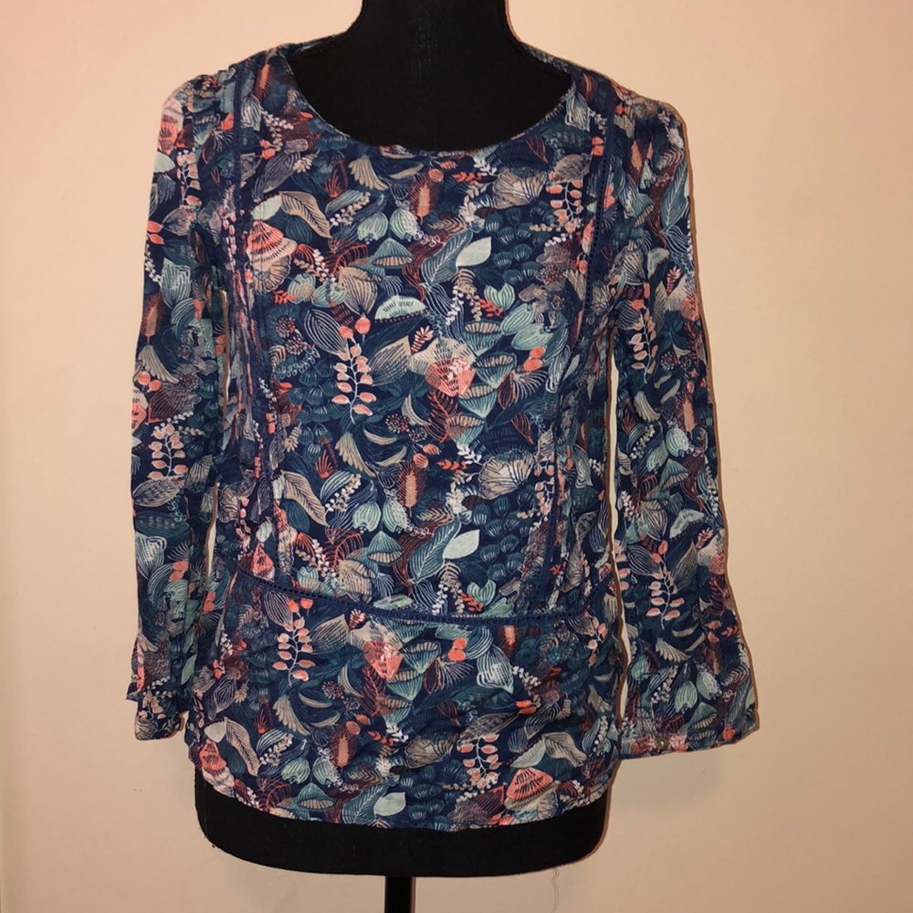 Printed Linen Top from H&M